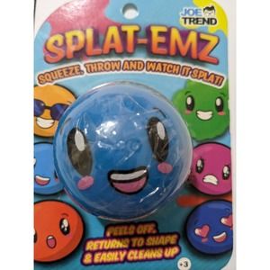 Joe Trend Slat-Emz Squeeze Throw And Watch It Splat Ball Slim Toy Fun Gift Fun